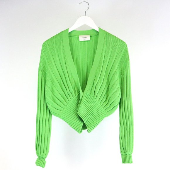 Wilfred Sweaters - *SOLD* Wilfred Lime Green THAIS Cardigan